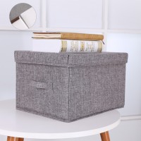 Small Storage Box Like Stool, Breathable Clothes Blanket for Comforter, Tidy Up Your Closet with Clear Window